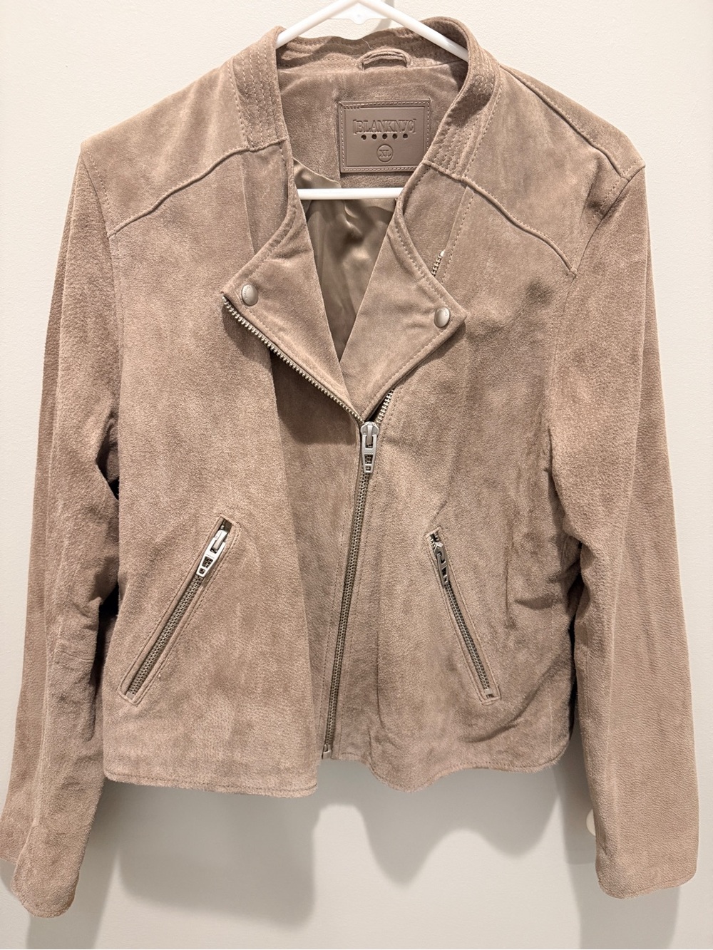 Blank NYC suede/100% leather jacket